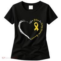 In July We Wear Yellow Ewing Sarcoma Awareness Ribbon Women's T-Shirt thumb 0