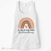 In June We Wear Orange Gun Violence Awareness Rainbow Women's Tank Top thumb 0
