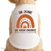 In June Wear Orange Gun Violence Awareness Doggie Tank thumb 0