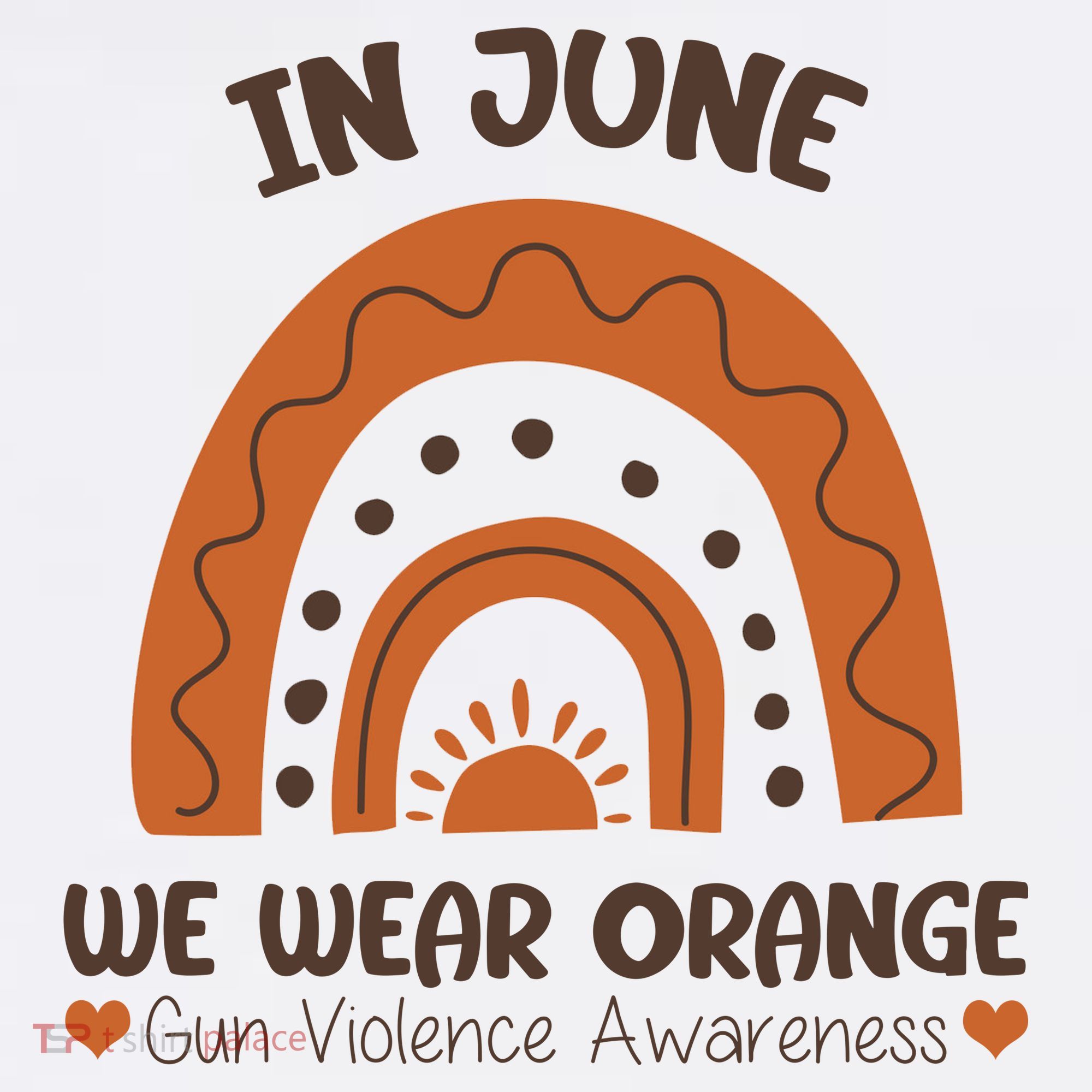 In June Wear Orange Gun Violence Awareness Long Sleeve Shirt