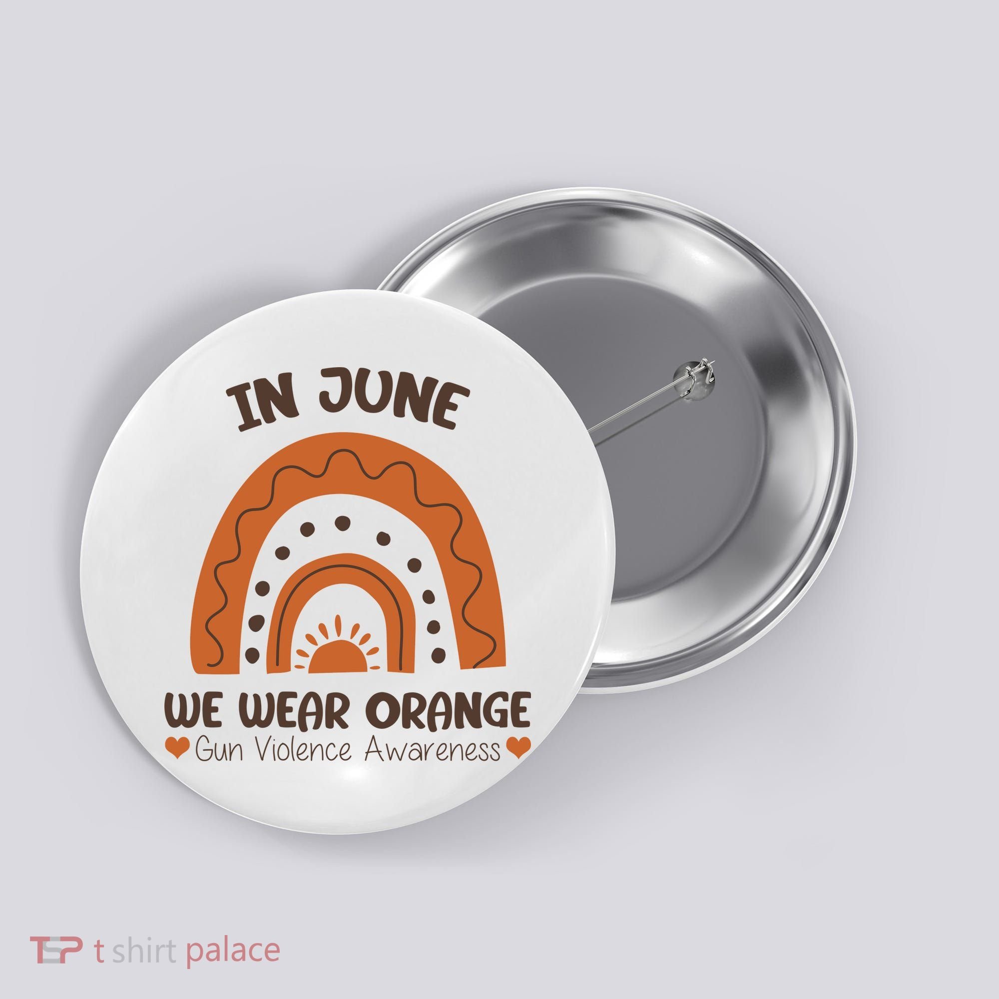 In June Wear Orange Gun Violence Awareness Button