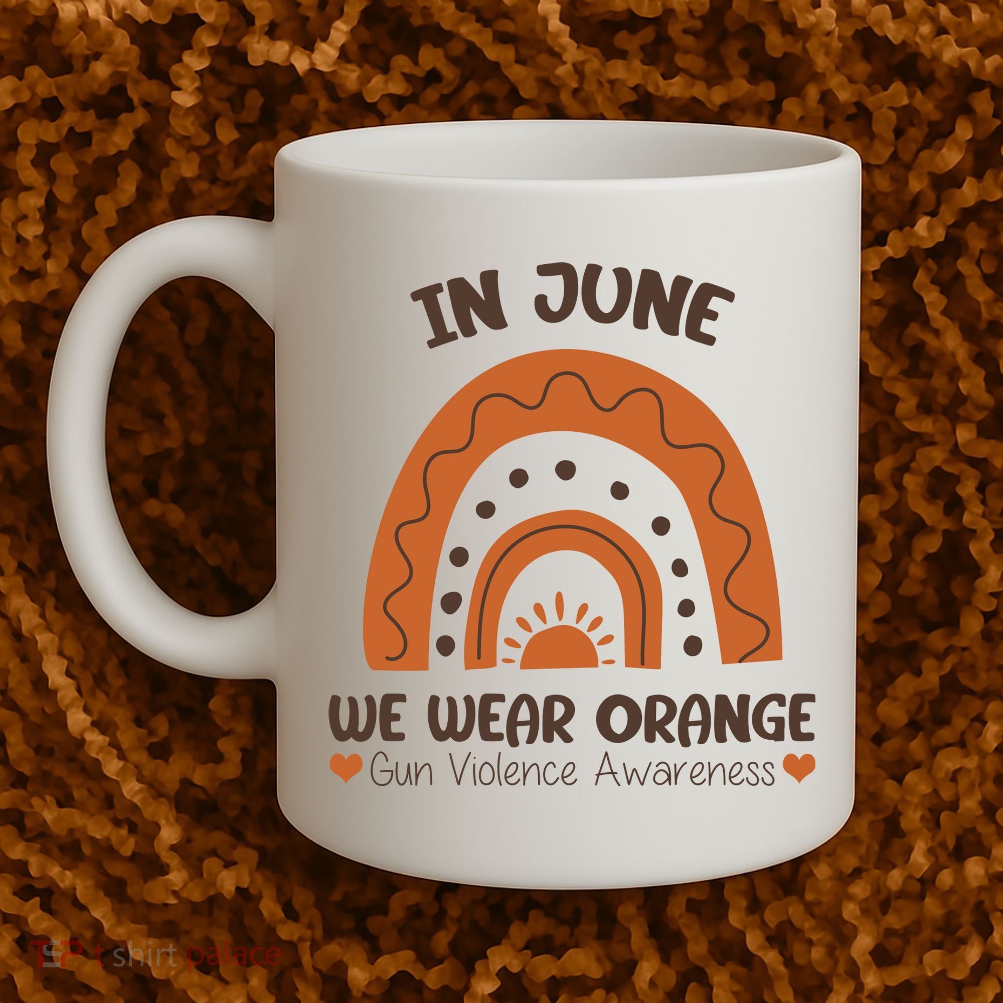 In June Wear Orange Gun Violence Awareness Coffee Mug