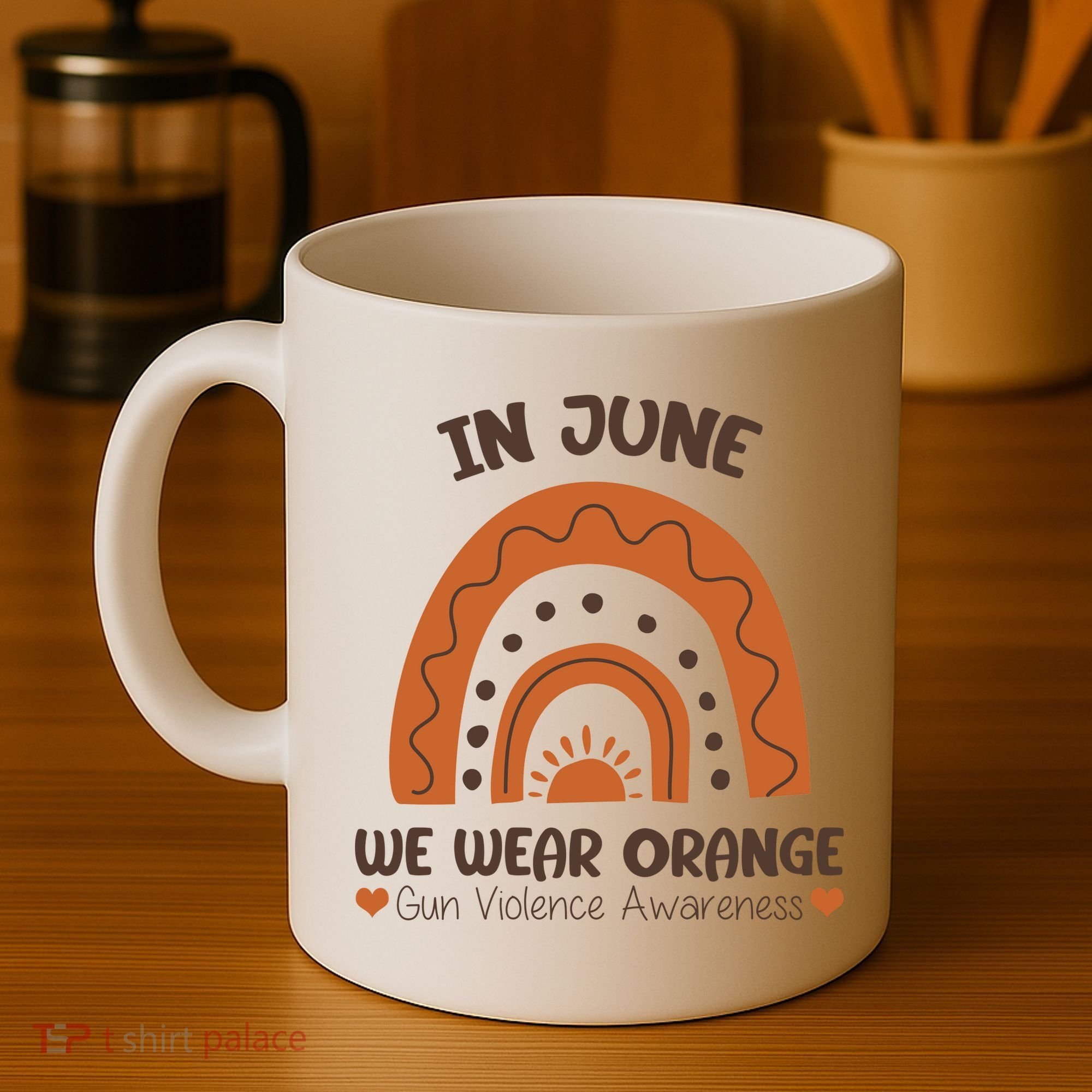 In June Wear Orange Gun Violence Awareness Coffee Mug