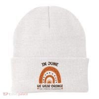 In June Wear Orange Gun Violence Awareness Beanie thumb 0
