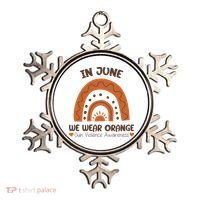 In June Wear Orange Gun Violence Awareness Ornament thumb 0