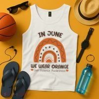 In June Wear Orange Gun Violence Awareness Tank Top thumb 4