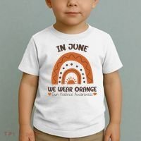 In June Wear Orange Gun Violence Awareness Toddler T-Shirt thumb 2