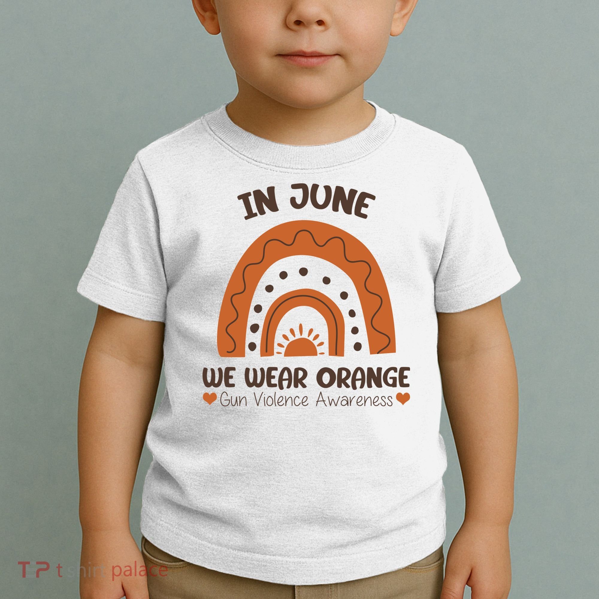In June Wear Orange Gun Violence Awareness Toddler T-Shirt