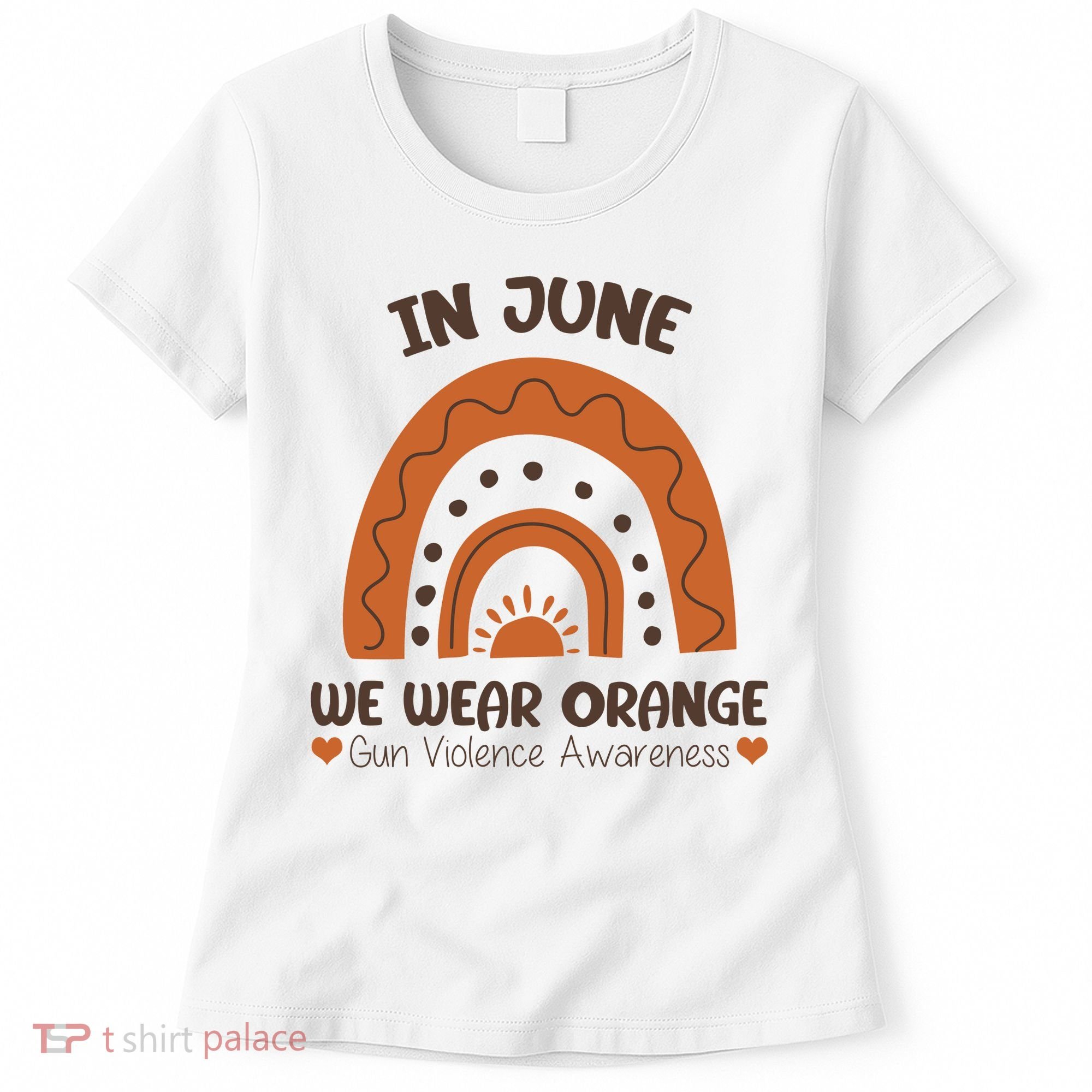 In June Wear Orange Gun Violence Awareness Women's T-Shirt