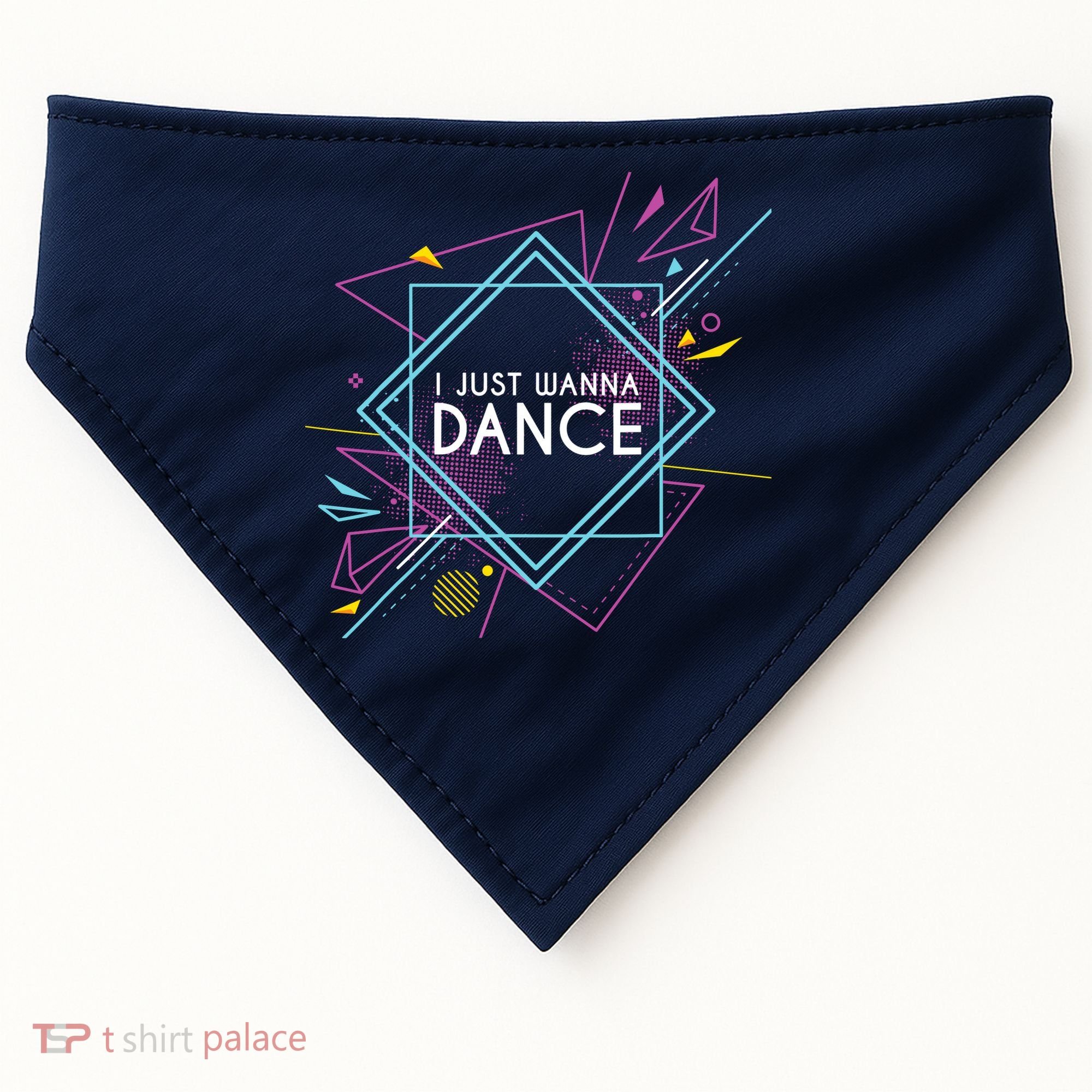 I Just Wanna Dance USA-Made Doggie Bandana