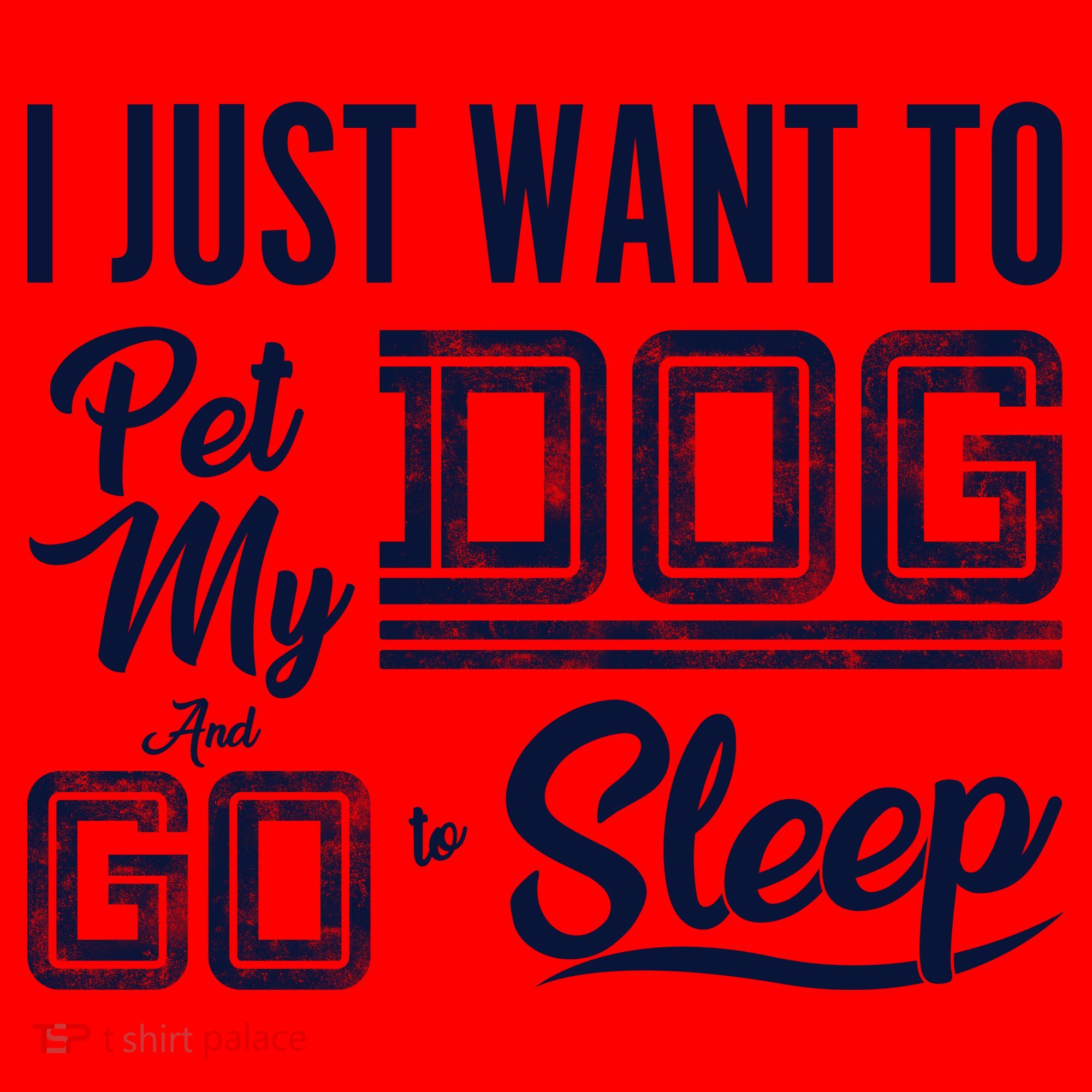 I Just Want To Pet My Dog And Sleep Santa Hat