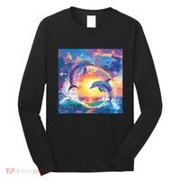 I Just Wanna Be Part Of Your Symphony Symphony Dolphin Meme Long Sleeve Shirt thumb 0