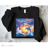 I Just Wanna Be Part Of Your Symphony Symphony Dolphin Meme Sweatshirt thumb 2