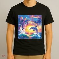 I Just Wanna Be Part Of Your Symphony Symphony Dolphin Meme T-Shirt thumb 3