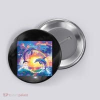 I Just Wanna Be Part Of Your Symphony Symphony Dolphin Meme Button thumb 0