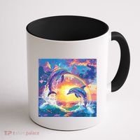 I Just Wanna Be Part Of Your Symphony Symphony Dolphin Meme Coffee Mug thumb 1