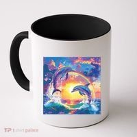 I Just Wanna Be Part Of Your Symphony Symphony Dolphin Meme Coffee Mug thumb 0