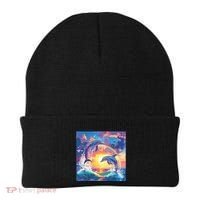 I Just Wanna Be Part Of Your Symphony Symphony Dolphin Meme Beanie thumb 0