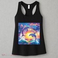 I Just Wanna Be Part Of Your Symphony Symphony Dolphin Meme Women's Tank Top thumb 3