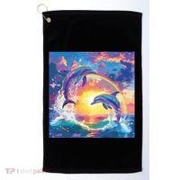 I Just Wanna Be Part Of Your Symphony Symphony Dolphin Meme Golf Towel thumb 0