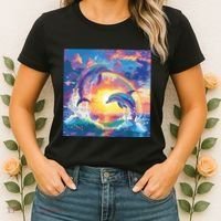 I Just Wanna Be Part Of Your Symphony Symphony Dolphin Meme Women's T-Shirt thumb 2