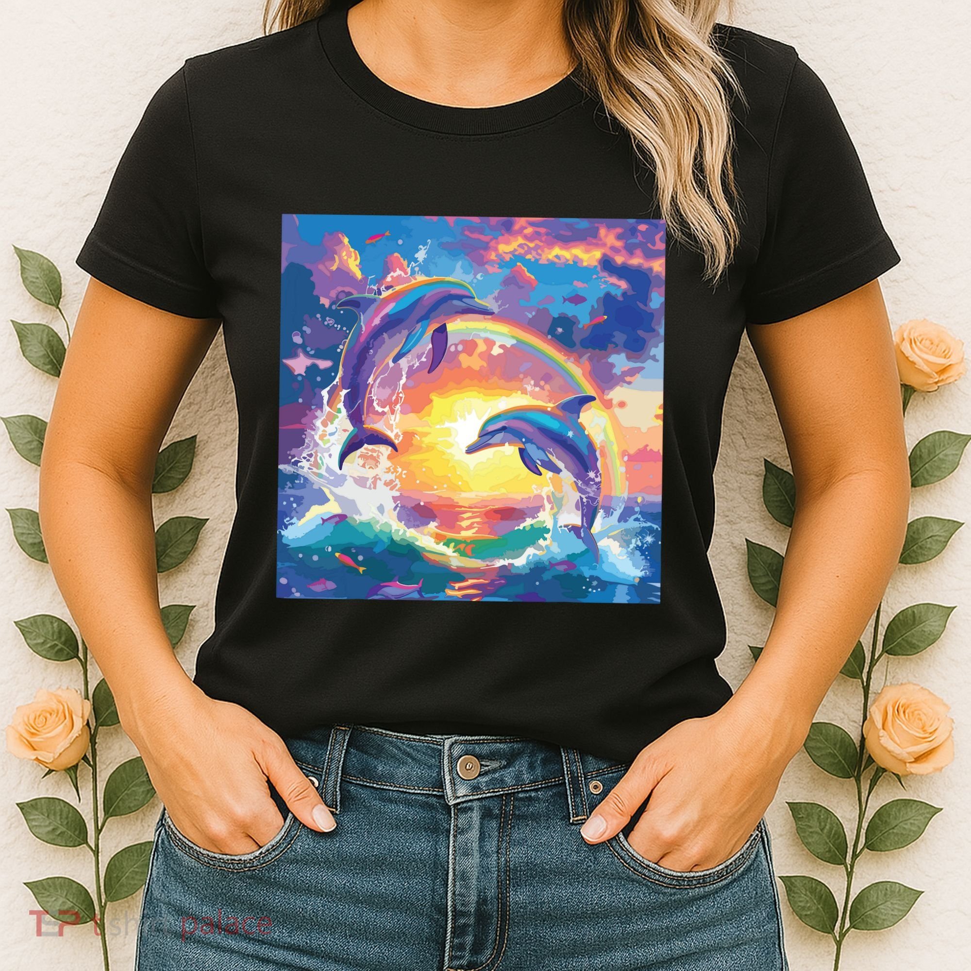 I Just Wanna Be Part Of Your Symphony Symphony Dolphin Meme Women's T-Shirt