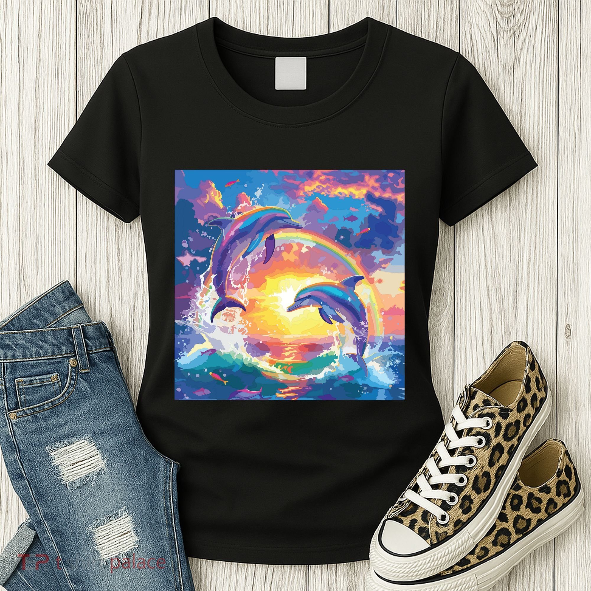 I Just Wanna Be Part Of Your Symphony Symphony Dolphin Meme Women's T-Shirt