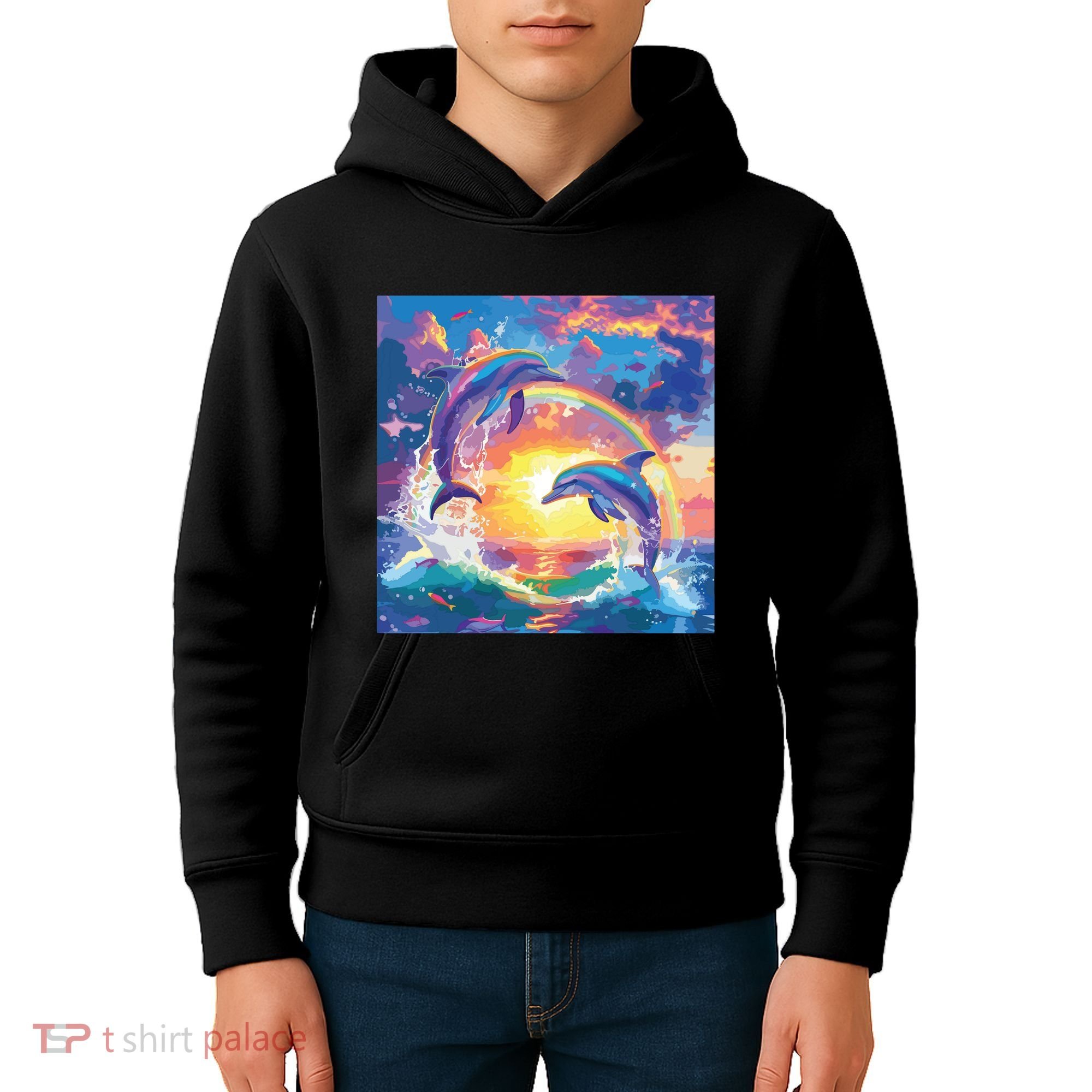 I Just Wanna Be Part Of Your Symphony Symphony Dolphin Meme Kids Hoodie