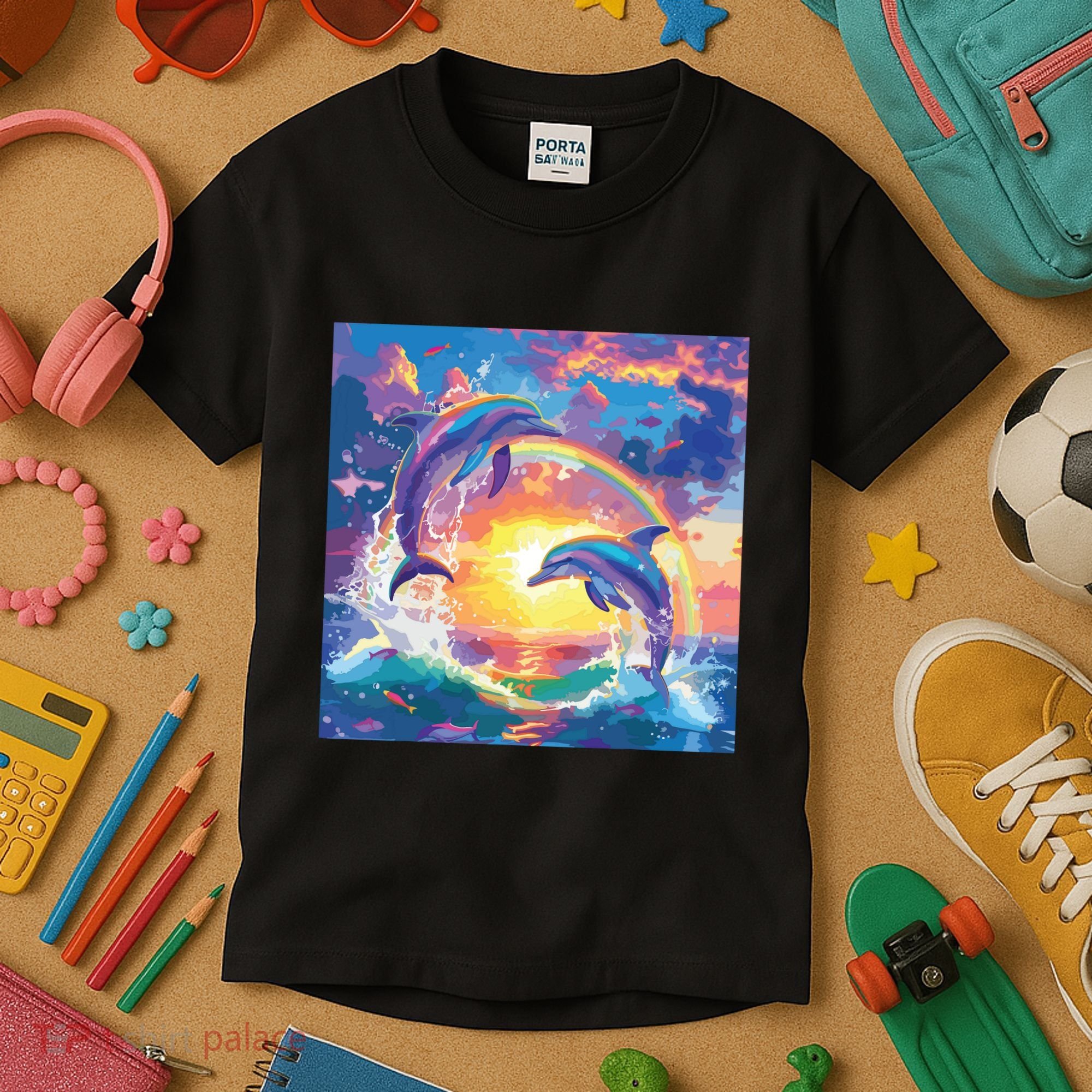 I Just Wanna Be Part Of Your Symphony Symphony Dolphin Meme Kids T-Shirt