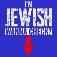 I'm Jewish Wanna Check Hebrew Hanukkah Passover Brit Milah Gift Visor thumb 3