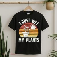 I Just Wet My Plants Gardening & Plant Lover Funny Gardener T-Shirt thumb 2