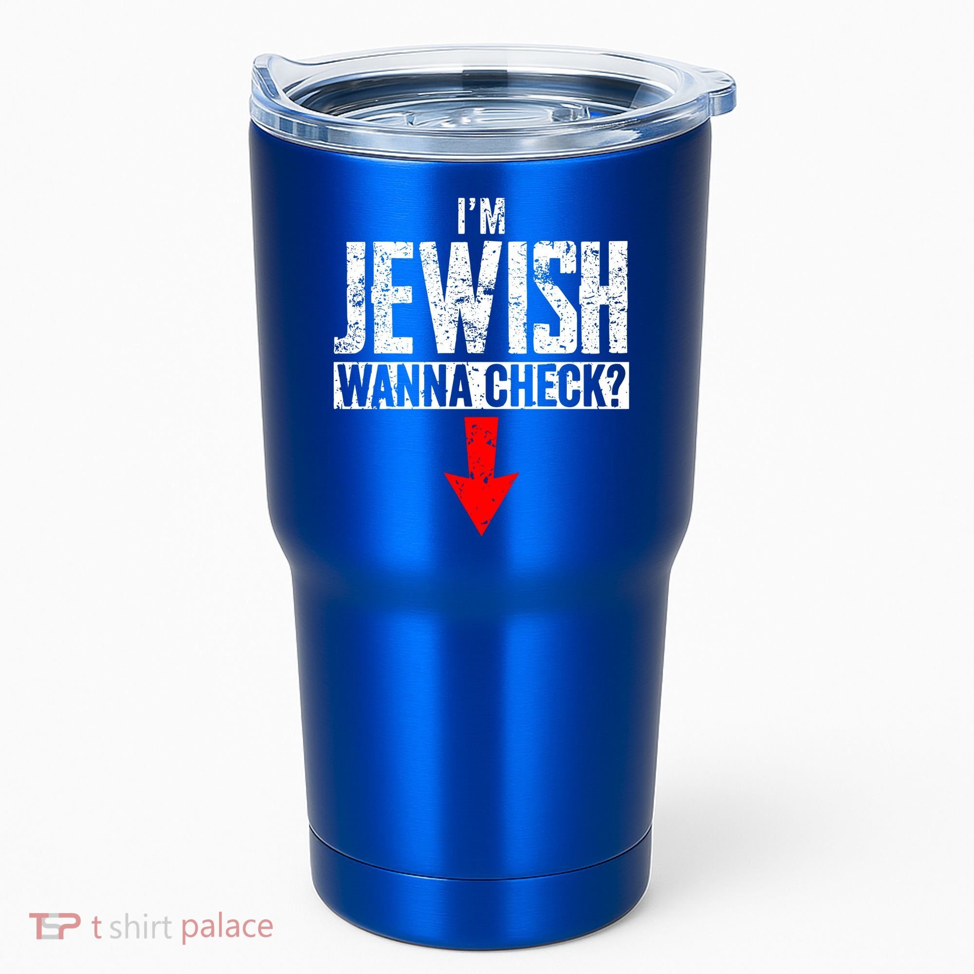 IM Jewish Wanna Check Hebrew Hanukkah Passover Brit Milah Tumbler