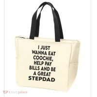 I Just Wanna Eat Coochie Help Pay Bill And Be A Great Stepdad Tote Bag thumb 3