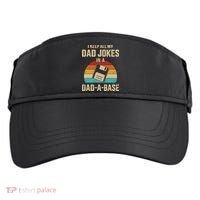 I Keep All My Dad Jokes In A Dad A Base Adult Drive Performance Visor thumb 0