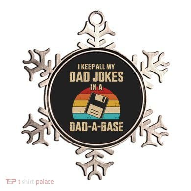 I Keep All My Dad Jokes In A Dad A Base Ornament