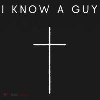 I Know A Guy Cross Minimalist Christian Religious Jesus Women's Hoodie thumb 2