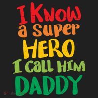 I Know A Super Hero I Call Him Daddy Women's Sweatshirt thumb 2