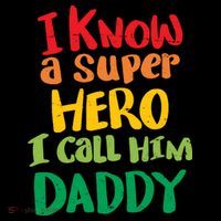 I Know A Super Hero I Call Him Daddy Coaster thumb 2