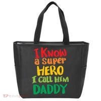 I Know A Super Hero I Call Him Daddy Tote Bag thumb 0