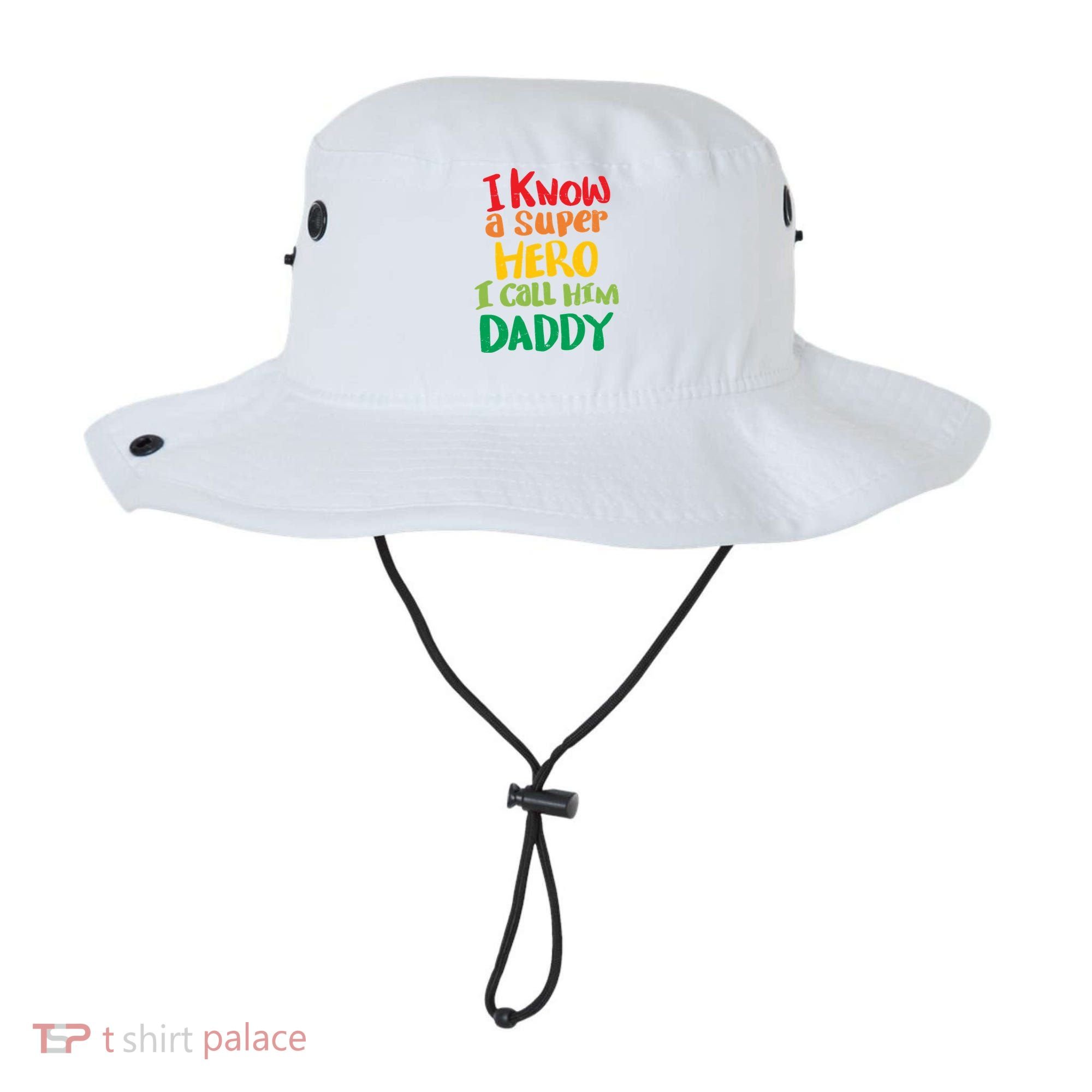 I Know A Super Hero I Call Him Daddy Bucket Hat