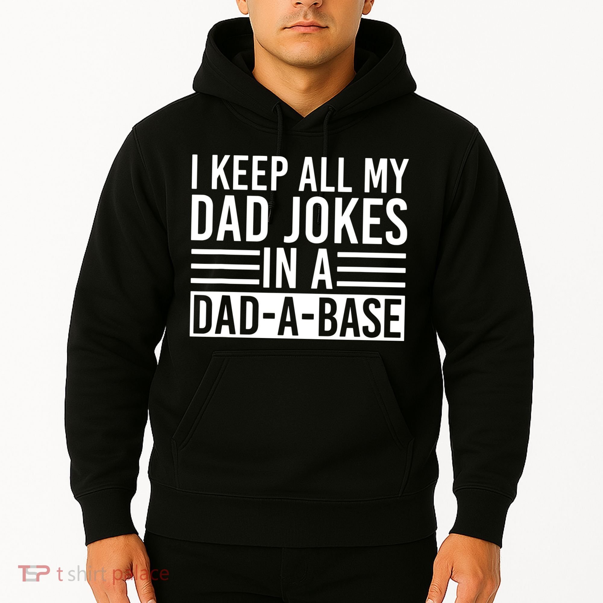 I Keep All My Dad Jokes In A Dad A Base Dad Jokes Hoodie