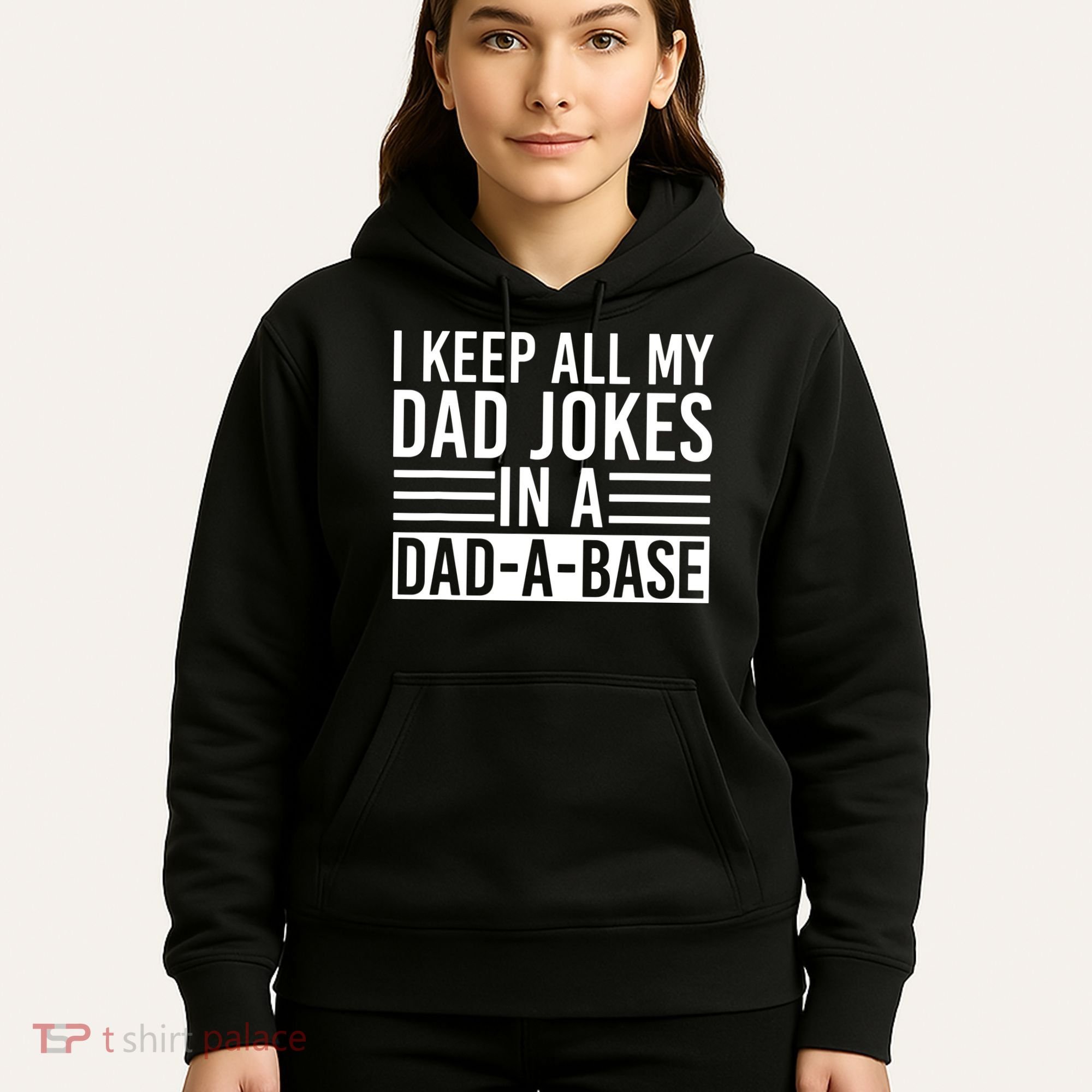 I Keep All My Dad Jokes In A Dad A Base Dad Jokes Hoodie