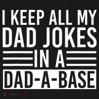 I Keep All My Dad Jokes In A Dad A Base Dad Jokes Ornament thumb 1
