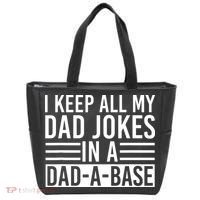 I Keep All My Dad Jokes In A Dad A Base Dad Jokes Tote Bag thumb 0