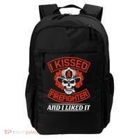 I Kissed A Firefighter And I Like It Backpack thumb 0