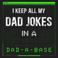 I Keep All My Dad Jokes In A Dad A Base Funny Father Saying Beanie thumb 2