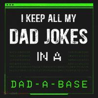 I Keep All My Dad Jokes In A Dad A Base Funny Father Saying Women's Hoodie thumb 2