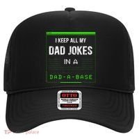 I Keep All My Dad Jokes In A Dad A Base Funny Father Saying Hat thumb 0