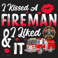 I Kissed A Fireman I Liked It Firefighter Valentine Days Hat thumb 2