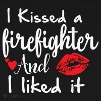 I Kissed A Firefighter And I Liked It Funny Fireman Gift Women's Hoodie thumb 2